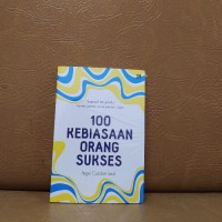 Image of 100 Kebiasaan Orang Succes