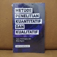 Image of Metode Penelitian Kuantitatif Dan Kualitatif