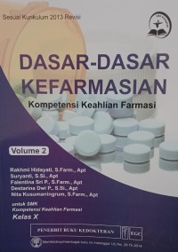 Image of Dasar-dasar Kefarmasian Volume 2