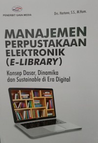 Image of Manajemen Perpustakaan Elektronik ( E-Library)