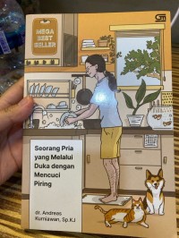 Image of Seorang Pria yang Melalui Duka dengan Mencuci Piring
