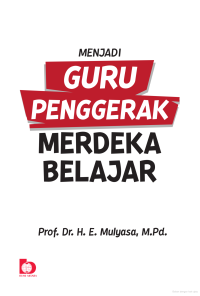 Image of Menjadi Guru Penggerak Merdeka Belajar